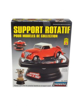 Rotary Display Stand for 1/32 1/64 and 1/43 Scale Models by Lindberg 14105