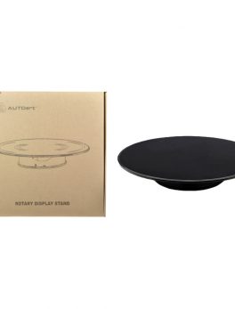 Rotary Display Stand Large For 1/18 Scale 12 Inches Wide With Black Top by Autoart 98011