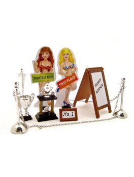 Car Show Trophy Set For 1/24 Scale Model Cars by Kinsfun SB1002