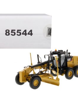 CAT Caterpillar 140M3 Motor Grader with Operator High Line Series 1/50 Diecast Model by Diecast Masters 85544