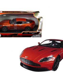 Aston Martin DB11 Copper Orange 1/24 Diecast Model Car by Motormax 79345OR