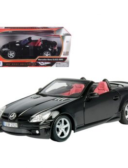 2005 Mercedes SLK55 AMG Black 1/18 Diecast Model Car by Motormax 73162bk