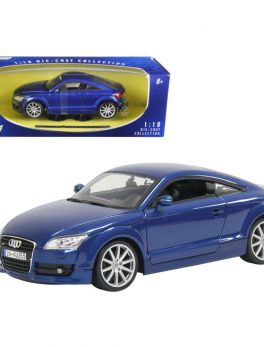 2007 Audi TT Blue 1/18 Diecast Car Model by Motormax 73177bl