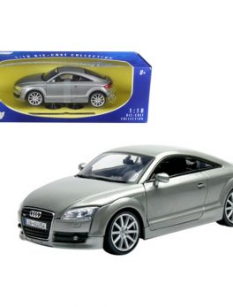 2007 Audi TT Coupe Grey 1/18 Diecast Car Model by Motormax 73177gry
