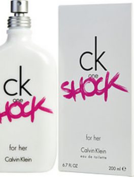 Ck One Shock Edt Spray 6.7 Oz For Women