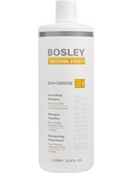 Bosley Bos Defense Nourishing Shampoo Normal To Fine Color Treated Hair 33.8 Oz For Anyone