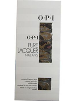 Opi Pure Lacquer Nail Apps--reptile--16 Pre-cut Strips For Women