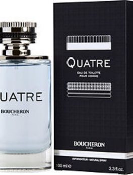 Boucheron Quatre Edt Spray 3.3 Oz For Men