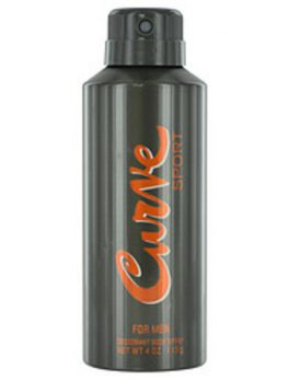 Curve Sport Deodorant Body Spray 4 Oz For Men