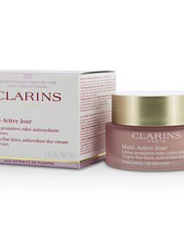 Clarins Multi-active Day Targets Fine Lines Antioxidant Day Cream - For All Skin Types --50ml/1.6oz For Women