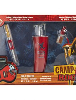 Camp Rock Edt Spray 1.7 Oz and Lip Gloss and Edt Mini 0.1 Oz For Women