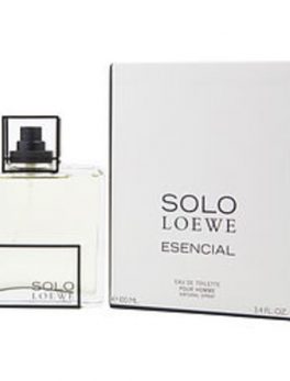 Solo Loewe Esencial Edt Spray 3.4 Oz For Men