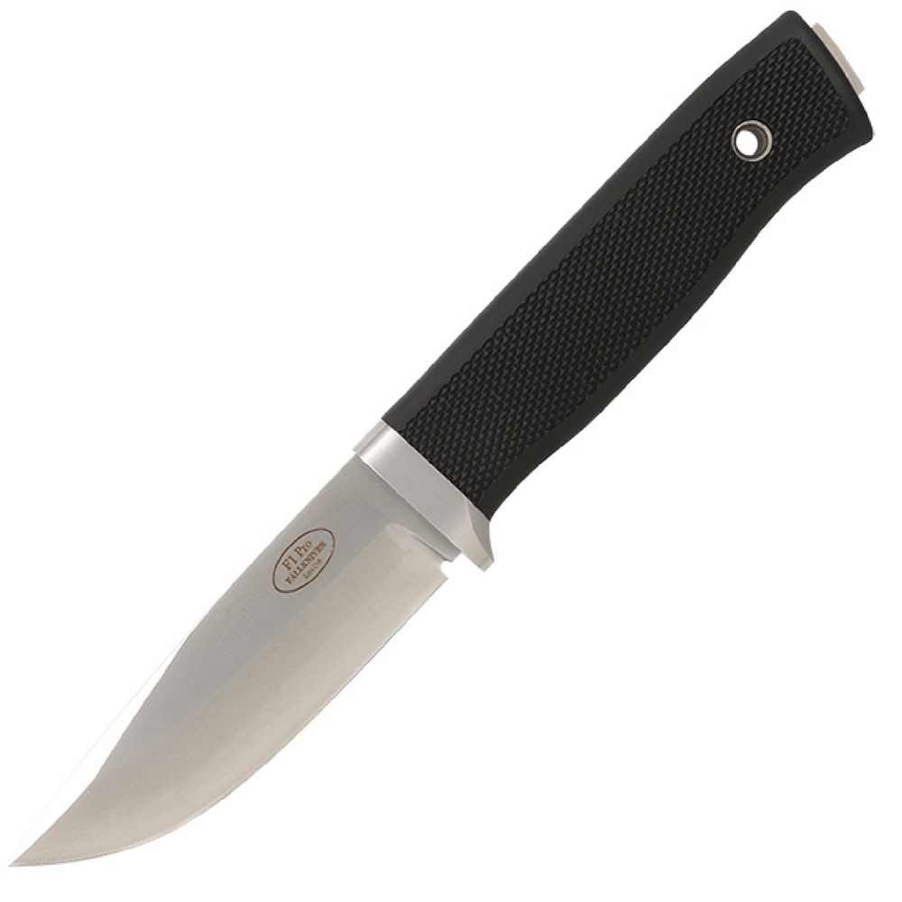 Fallkniven F1 Pro Fixed Blade 3.8in Satin Blade Zytel Sheath