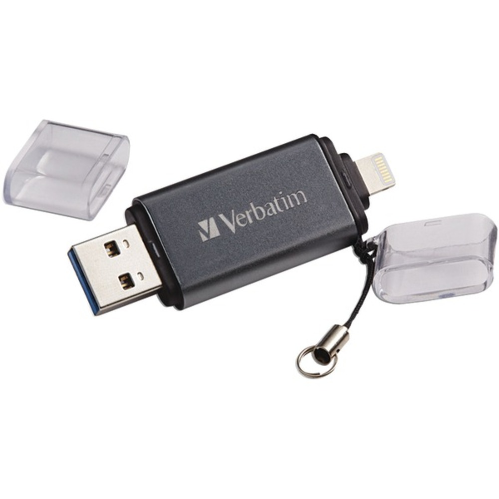 Verbatim 49300 iStore "n" Go USB 3.0 Flash Drive with Lightning Connector (32GB)