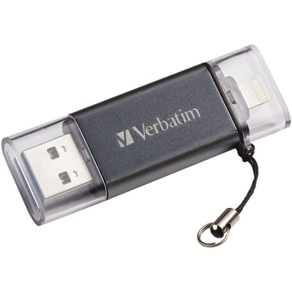 Verbatim 49301 iStore "n" Go USB 3.0 Flash Drive with Lightning Connector (64GB)